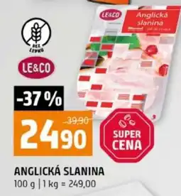 Terno Anglická slanina nabídka