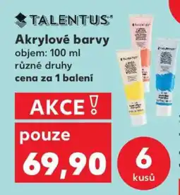 Kaufland AKRYLOVÉ BARVY nabídka