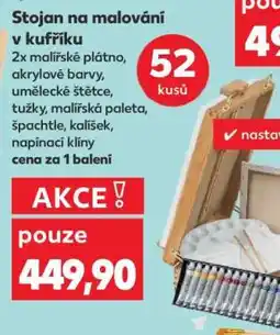 Kaufland Stojan na malování v kufříku nabídka