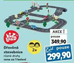 Kaufland Dřevěná stavebnice nabídka