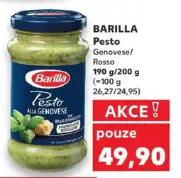 Kaufland BARILLA Pesto Genovese/Rosso nabídka