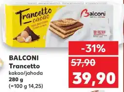 Kaufland BALCONI Trancetto kakao/jahoda nabídka
