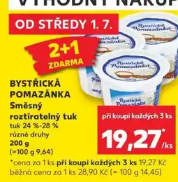 Kaufland BYSTŘICKÁ POMAZÁNKA nabídka