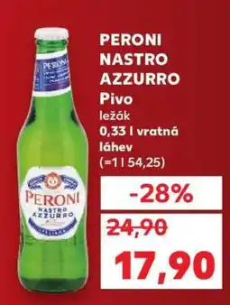 Kaufland Peroni Nastro Azzurro nabídka