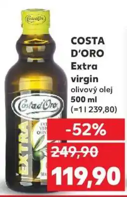 Kaufland COSTA D’ORO EXTRA VIRGIN OLIVOVÝ OLEJ 500 ml nabídka