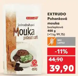 Kaufland EXTRUDO Pohanková mouka bezlepková 400 g nabídka