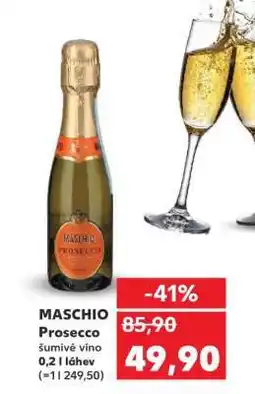 Kaufland MASCHIO Prosecco nabídka