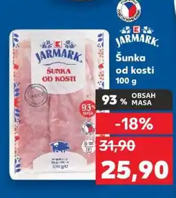 Kaufland Jarmark Šunka od kosti 100 g nabídka