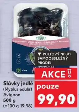 Kaufland Slávky jedlé (Mytilus edulis) Avignon nabídka