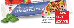 Kaufland Těsto na pizzu nabídka