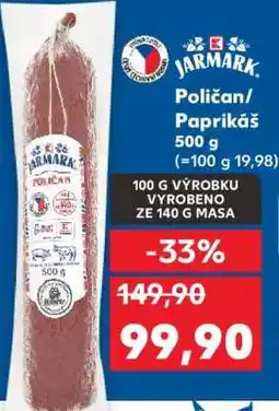 Kaufland Poličan/ Paprikáš 500 g nabídka