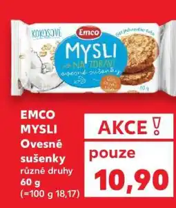 Kaufland Emco Mysli ovesné sušenky nabídka