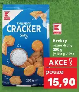 Kaufland Knusprige Cracker Salz nabídka