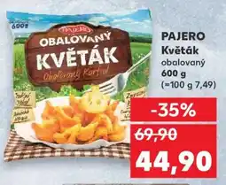 Kaufland PAJERO Květák obalovaný 600 g nabídka