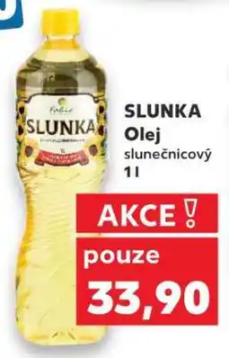 Kaufland SLUNKA Olej slunečnicový 1l nabídka