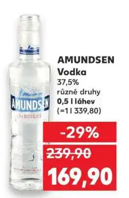 Kaufland Amundsen Vodka nabídka