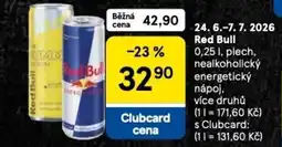 Tesco Red Bull nabídka