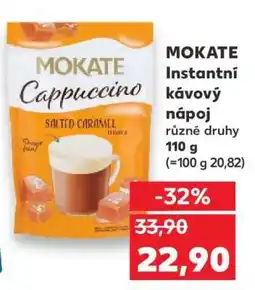 Kaufland MOKATE Instantní kávový nápoj nabídka