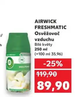 Kaufland AIRWICK FRESHMATIC Osvěžovač vzduchu Bílé květy nabídka