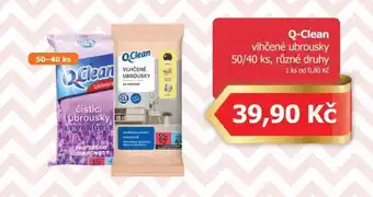 Teta Q-Clean vlhčené ubrousky nabídka