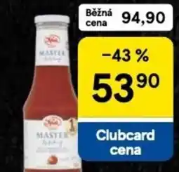 Tesco Spak Master kečup nabídka