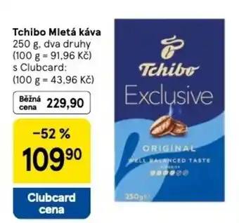Tesco Tchibo Mletá káva nabídka
