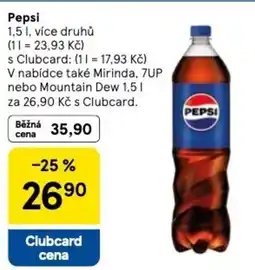 Tesco Pepsi nabídka