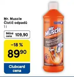 Tesco Mr. Muscle Čistič odpadů nabídka