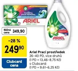 Tesco Ariel Prací prostředek nabídka
