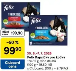 Tesco Felix Kapsičky pro kočky nabídka