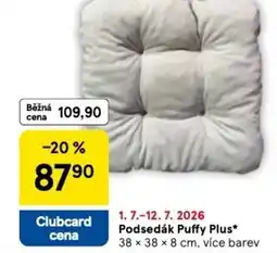 Tesco Podsedák Puffy Plus nabídka
