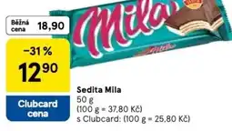 Tesco Sedita Mila nabídka