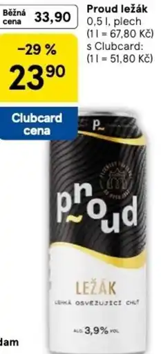 Tesco Proud ležák nabídka