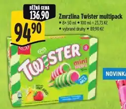 Albert Zmrzlina Twister multipack nabídka