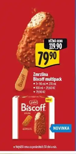 Albert Zmrzlina Biscoff multipack nabídka