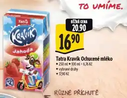 Albert Tatra Kravík Ochucené mléko nabídka