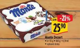 Albert Monte Dezert nabídka