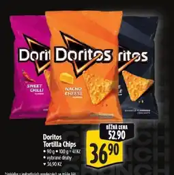 Albert Doritos Tortilla Chips nabídka