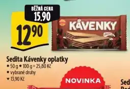 Albert Sedita Kávenky oplatky nabídka