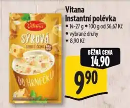 Albert Vitana Instantní polévka nabídka