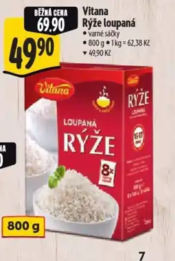 Albert Vitana Rýže loupaná nabídka