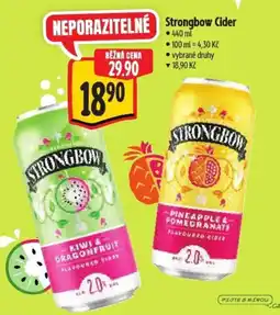 Albert Strongbow Cider nabídka