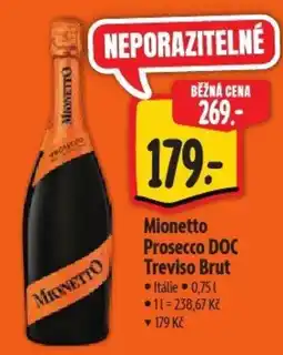 Albert Mionetto Prosecco DOC Treviso Brut nabídka