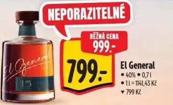 Albert El General nabídka