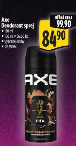 Albert Axe Deodorant sprej nabídka