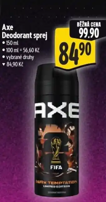 Albert Axe Deodorant sprej nabídka