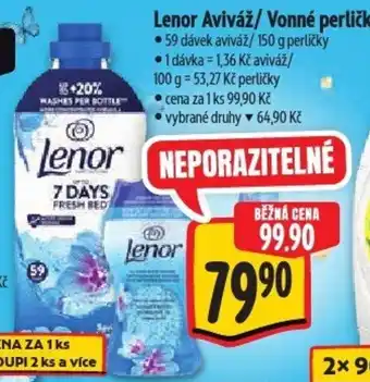 Albert Lenor Aviváž/ Vonné perličky nabídka