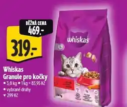 Albert Whiskas Granule pro kočky nabídka
