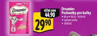 Albert Dreamies Pochoutky pro kočky nabídka