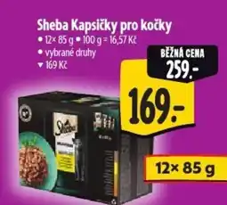 Albert Sheba Kapsičky pro kočky nabídka